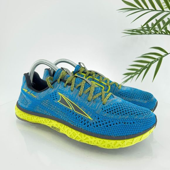 Altra Escalante Racer Boston Shoes Women's Size 9.5 Athletic Blue Neon Yellow - Picture 2 of 15
